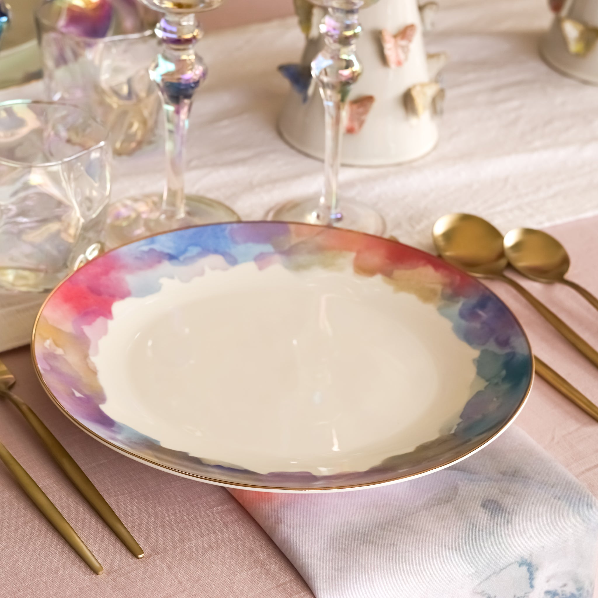 Butterfly Fine Bone China Dinner Setting