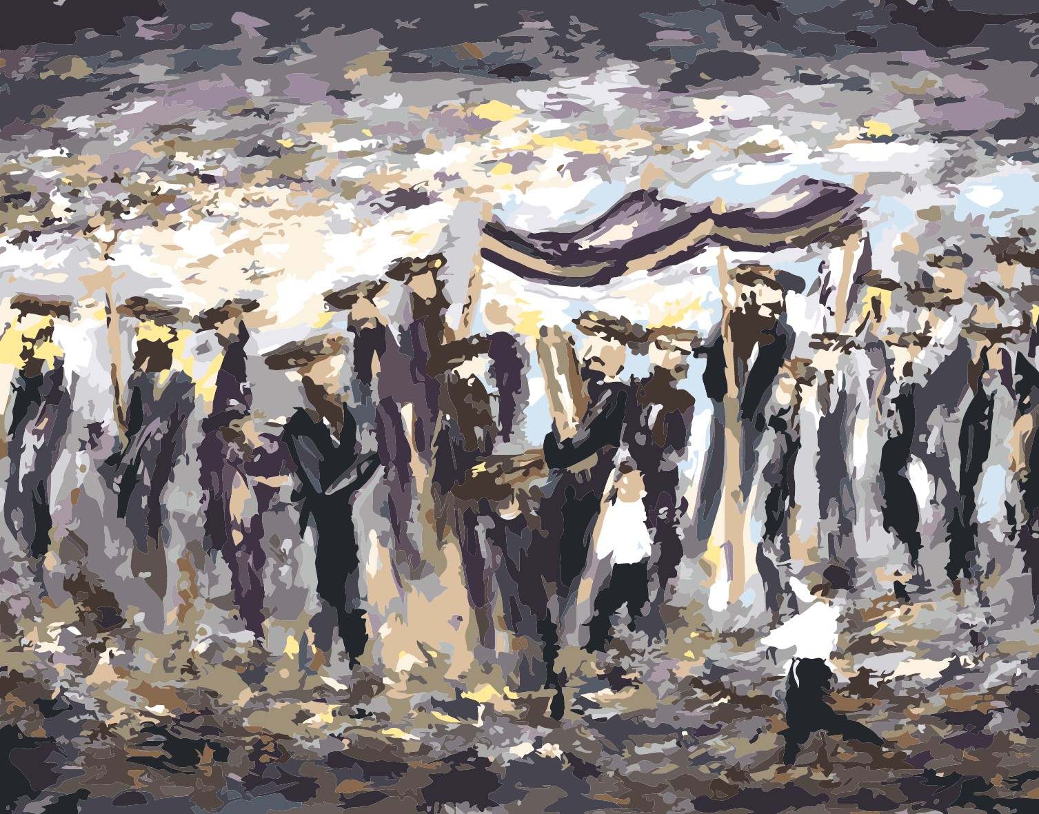 ATELIER | Torah Dancing Paint by Number