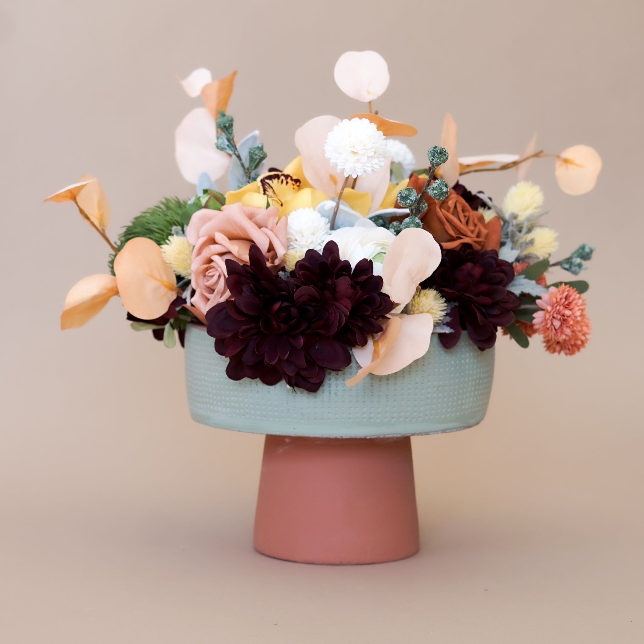 Sea Foam Terracotta Vase