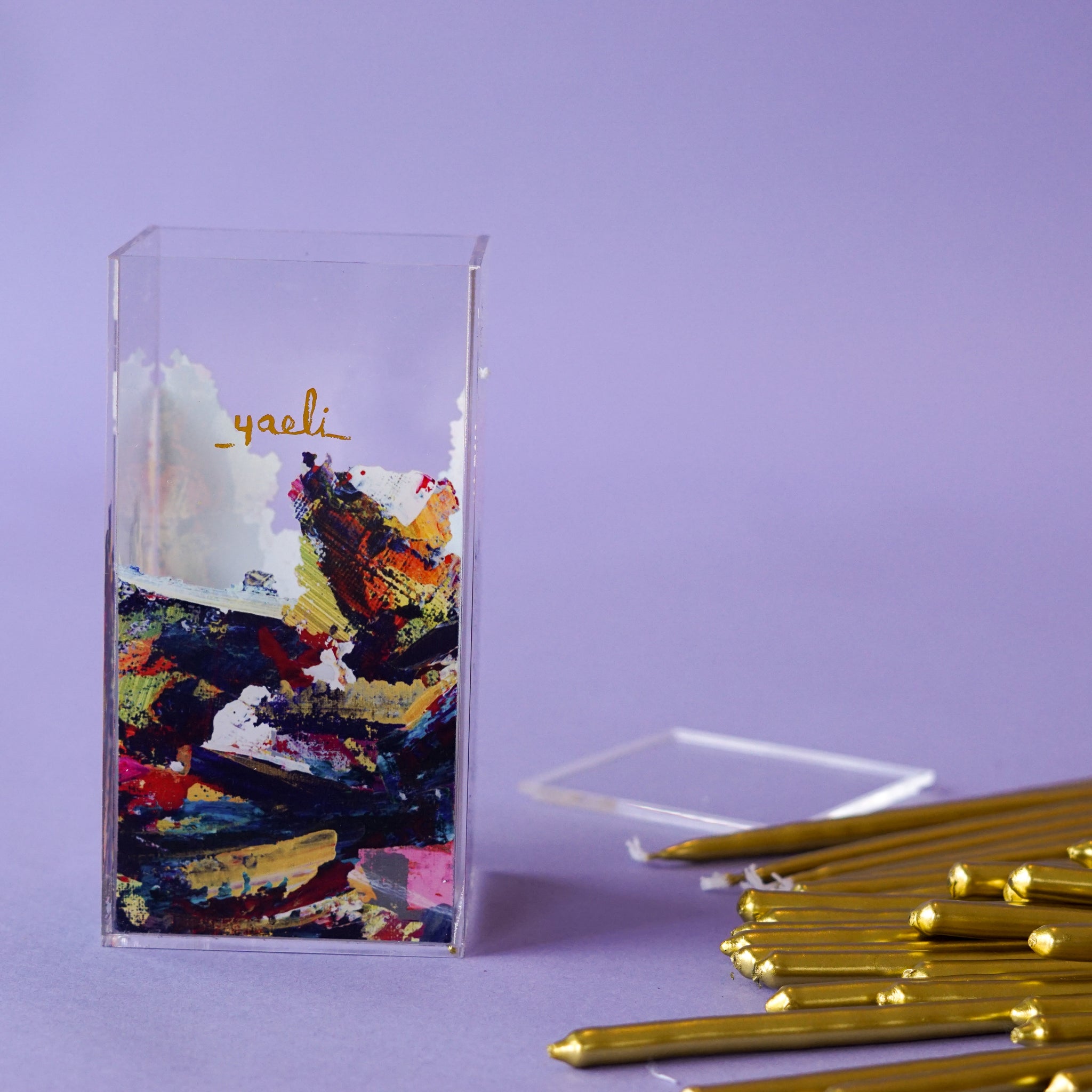 Hannukah candle holder