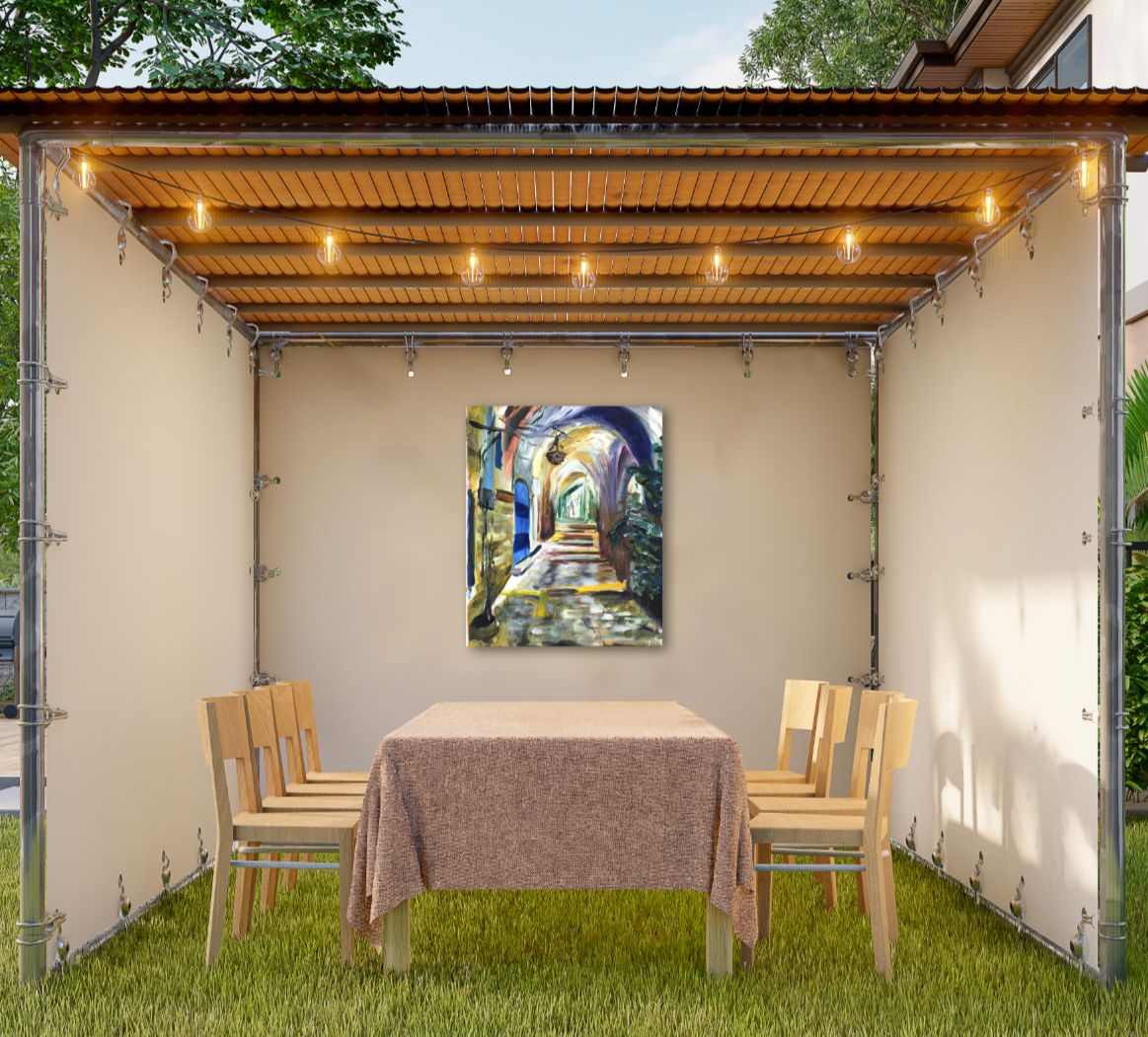Alleyway | Sukkah Print