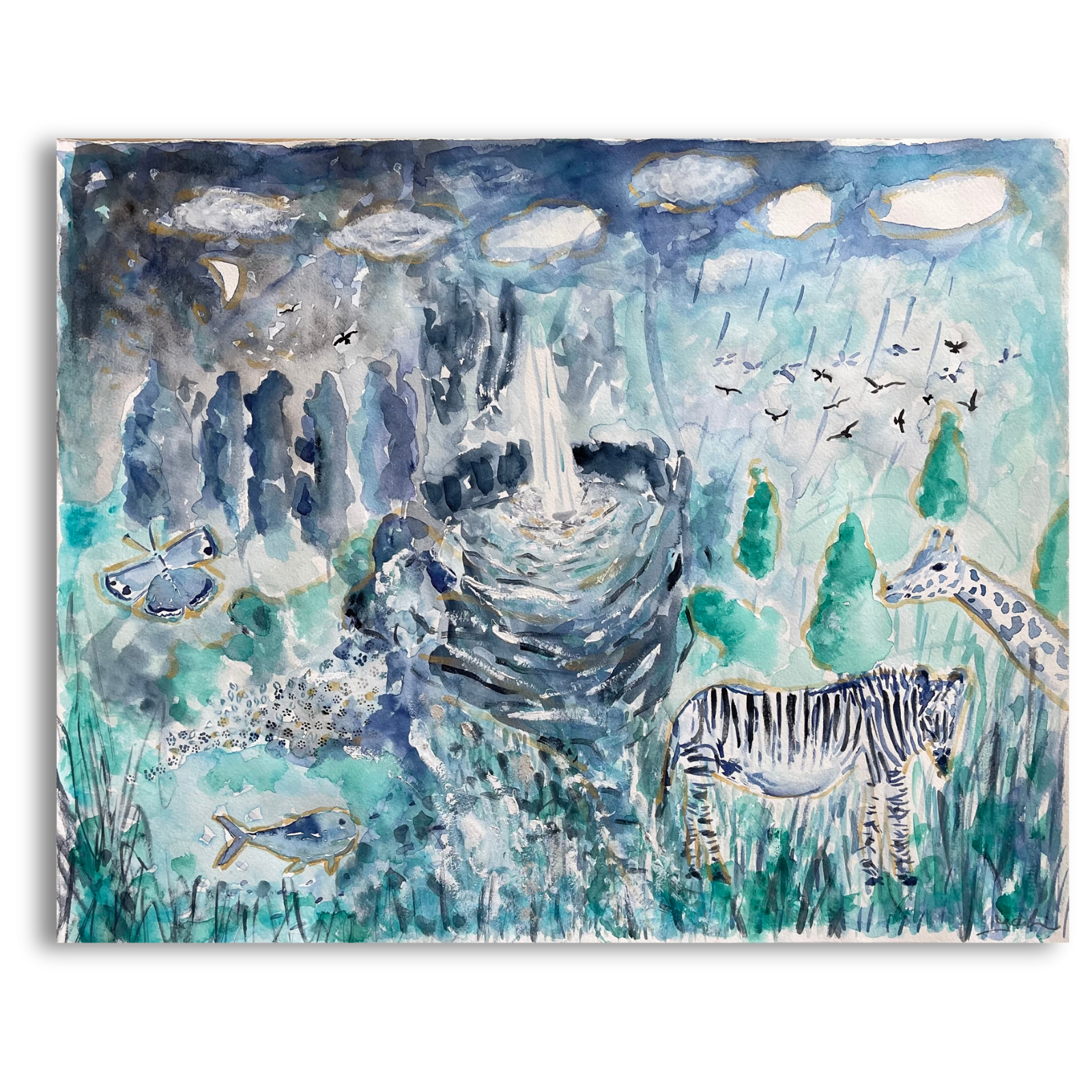 Bereishis Greens and blues