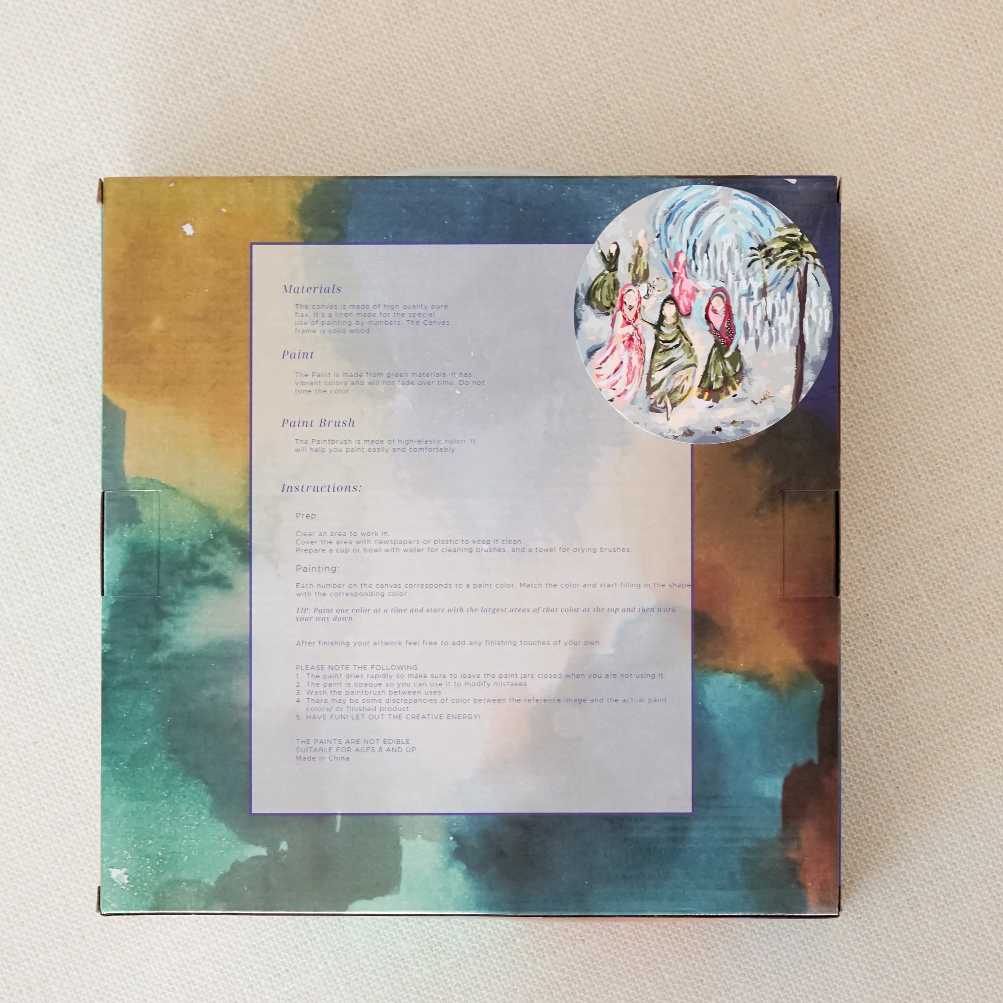 ATELIER | Miriam Tambourine Paint by Number