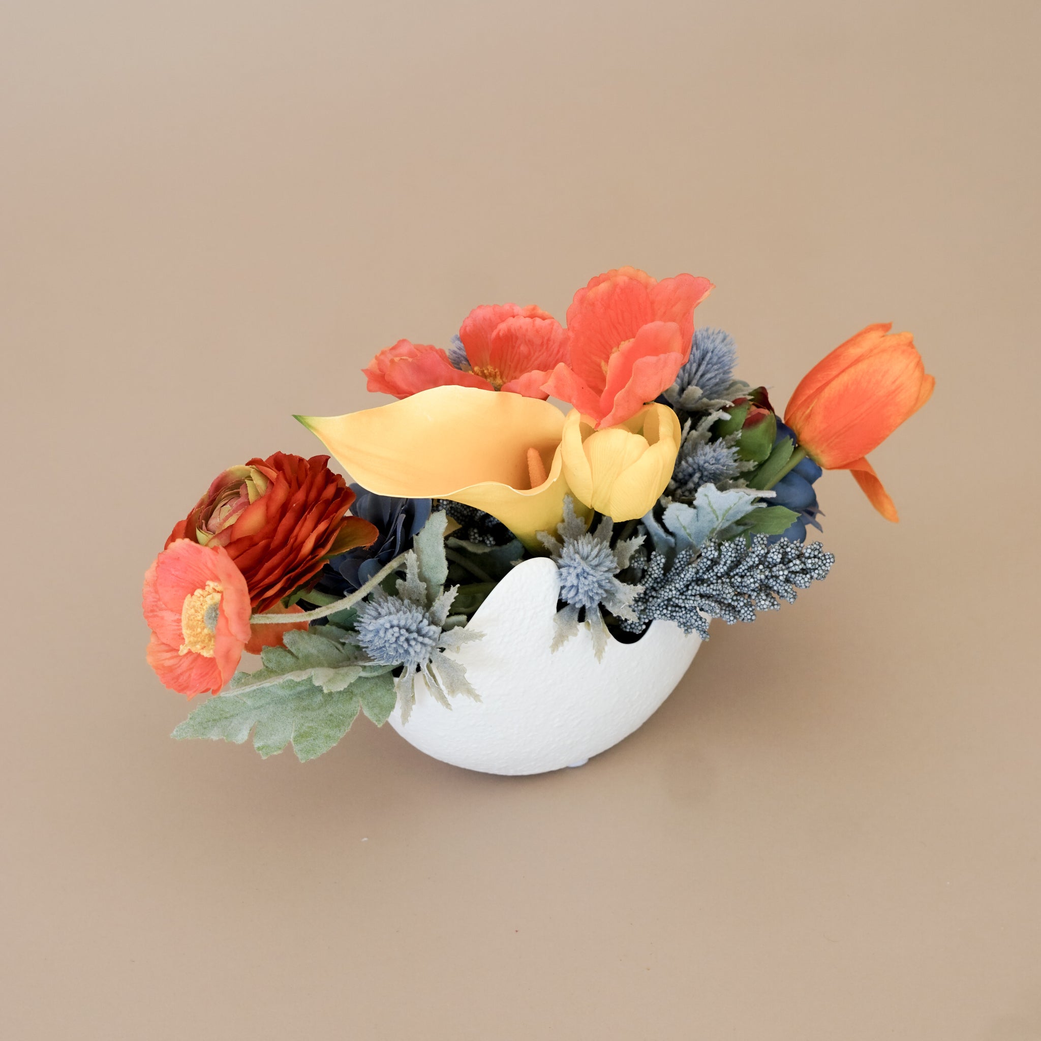 Asymmetric Egg Vase