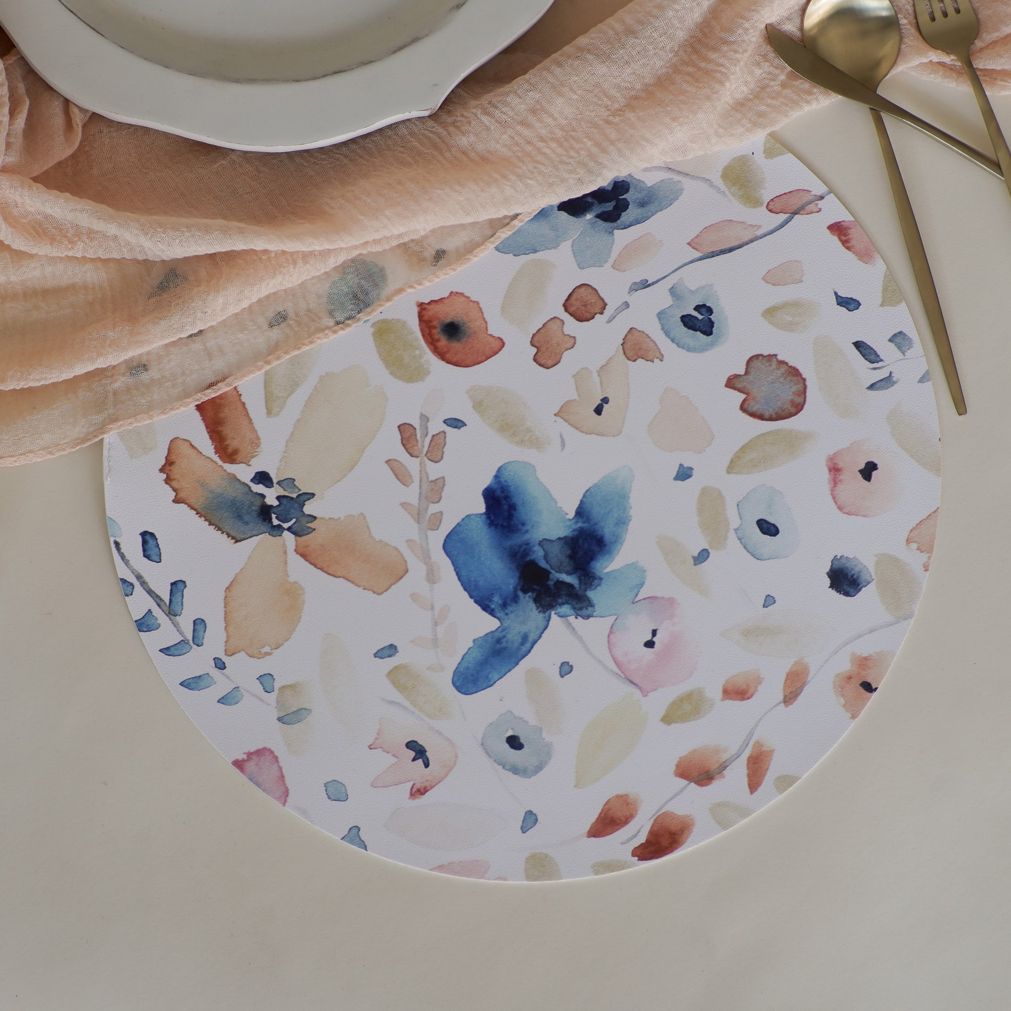 Soft Floral | Set of 6 Placemats