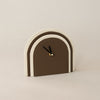 Sienna Vintage Leather Clock
