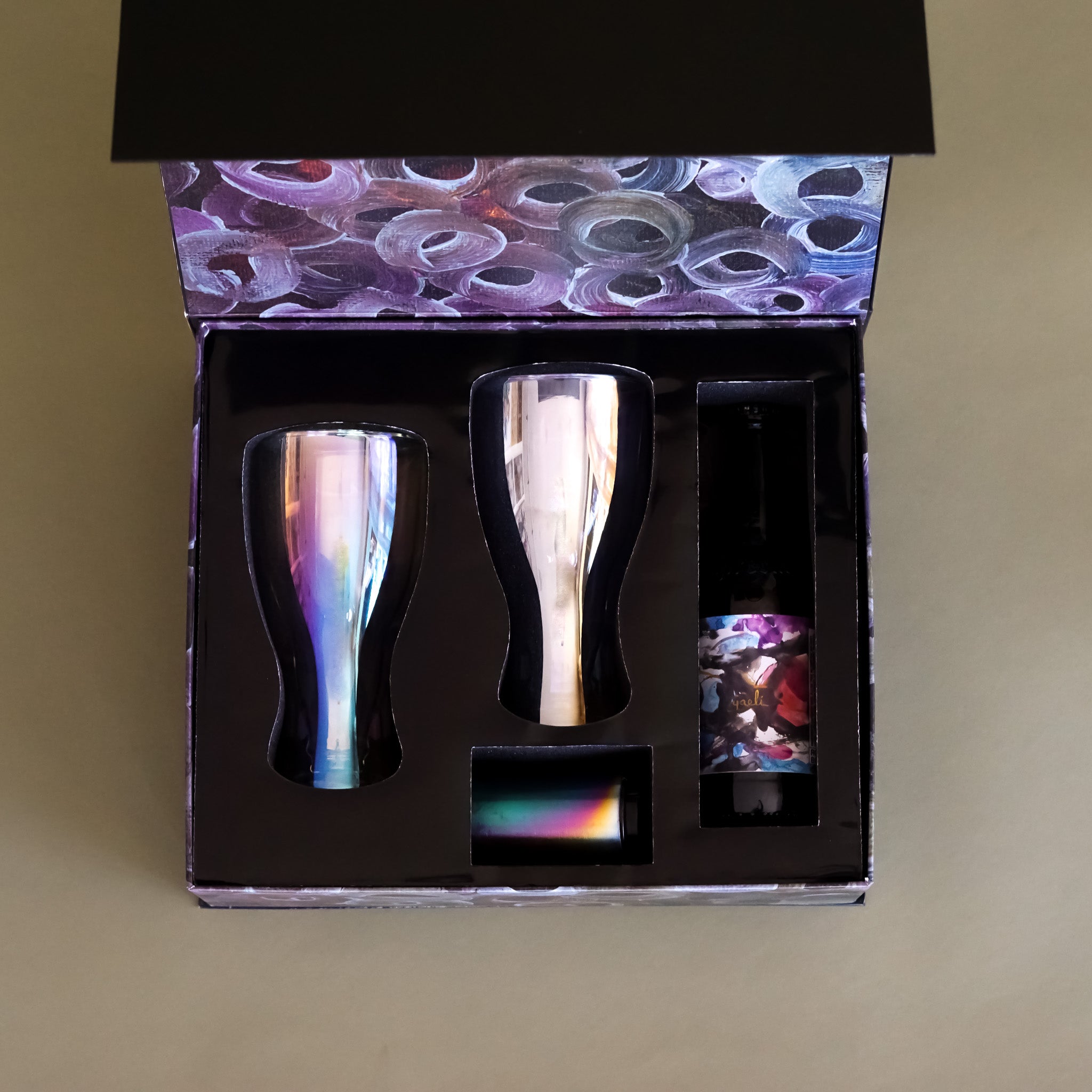 Beer Drinking Glass Gift Set