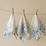 Blue Leaves Napkin | Set of 6