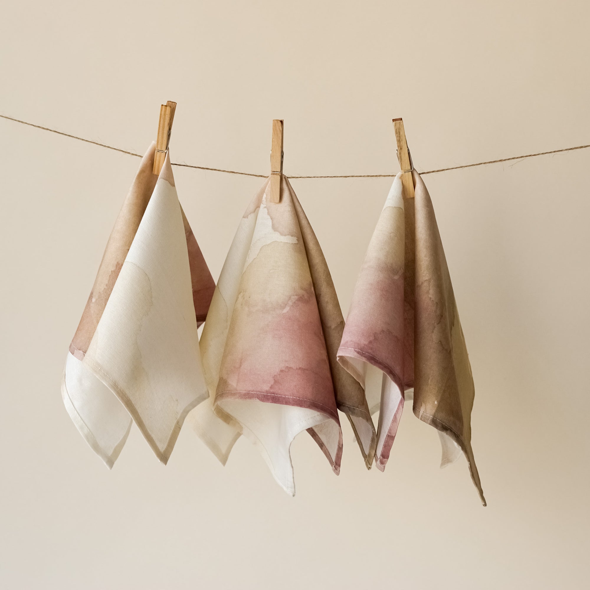 Rosewood Watercolor Napkin | Set of 6