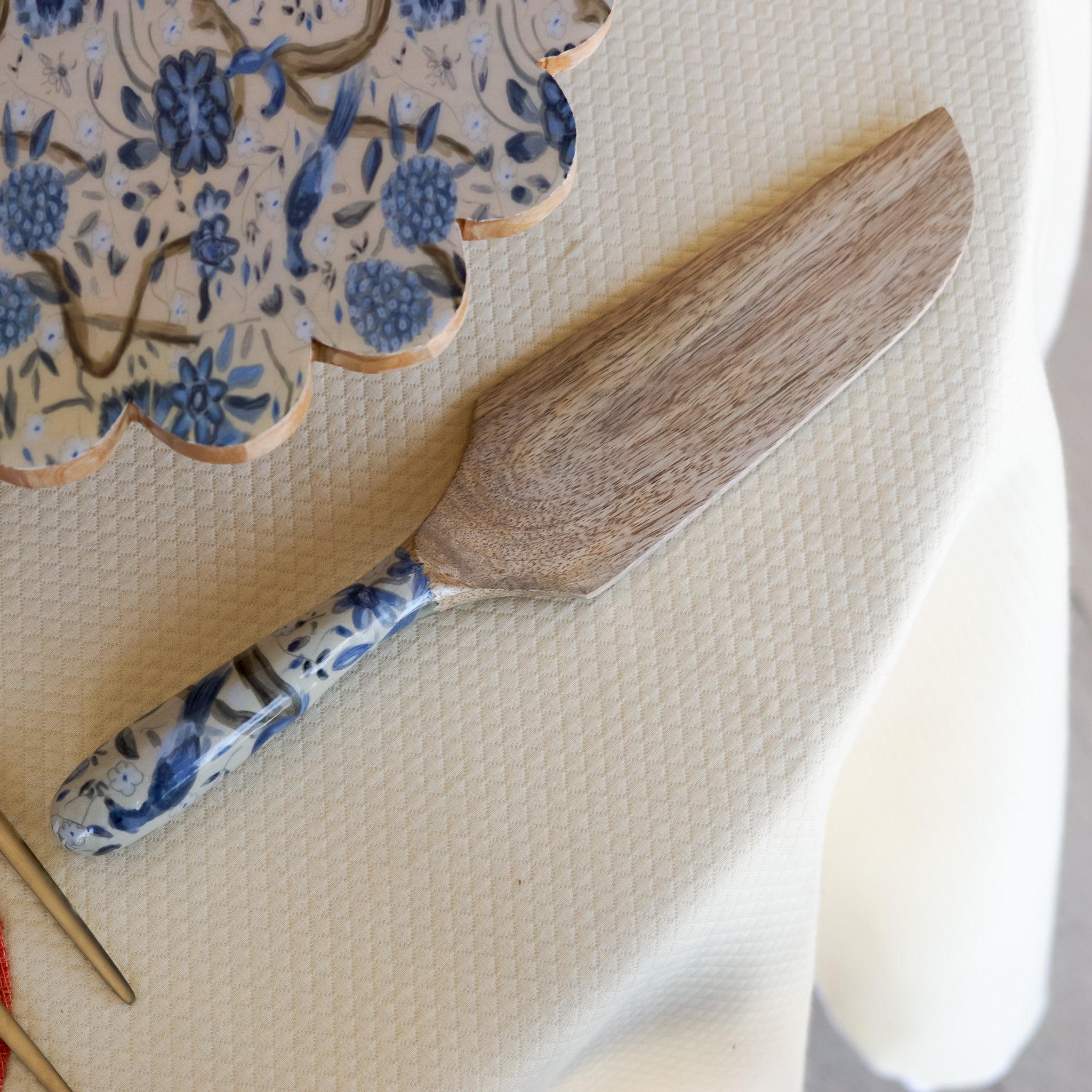 Toile Cheese Cake Knife