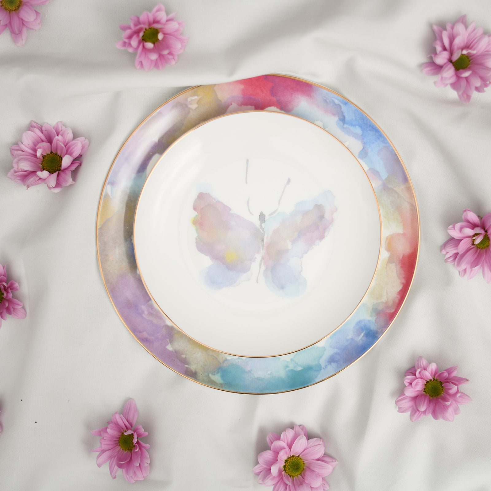 Butterfly Fine Bone China Dinner Setting