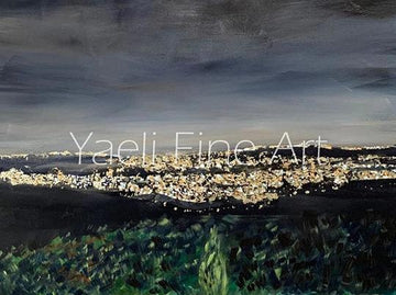 Nighttime Jerusalem Air