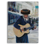 Musician in the street of Jerusalem