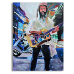 Musician in the street of Jerusalem