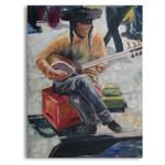 Musician in the streets of Jerusalem