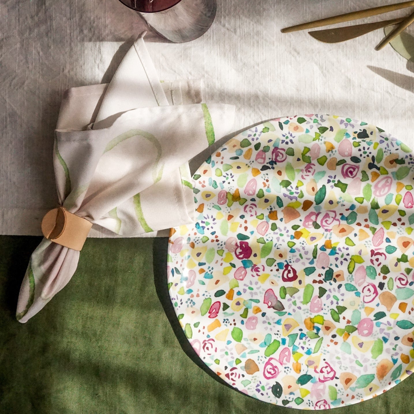 Soft Modern Tulip Napkin | Set of 6