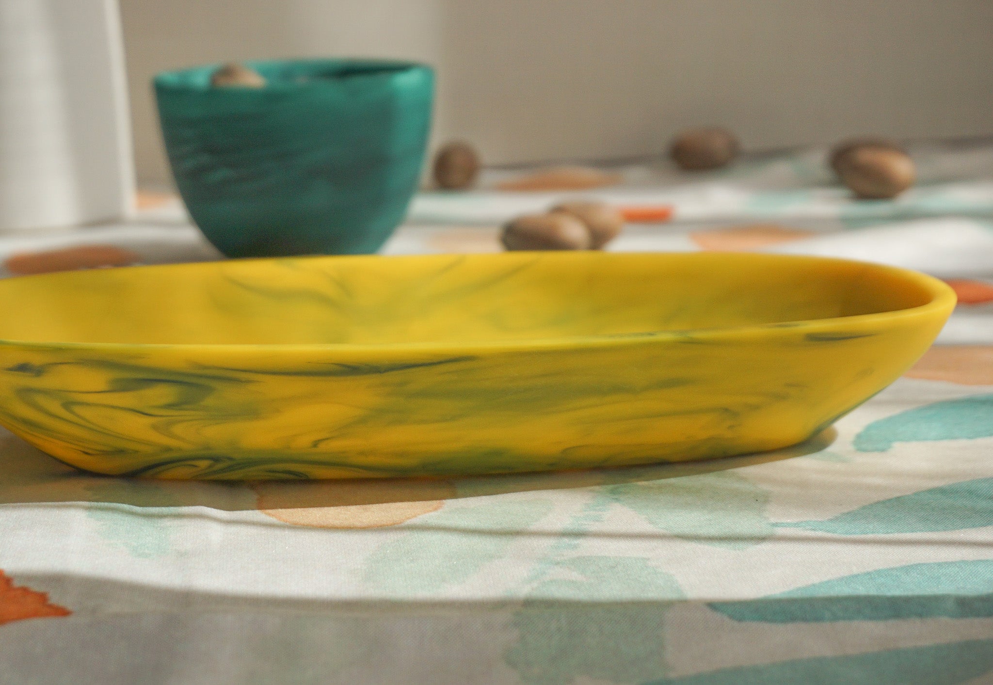 Autumn Orchard Resin Bowl