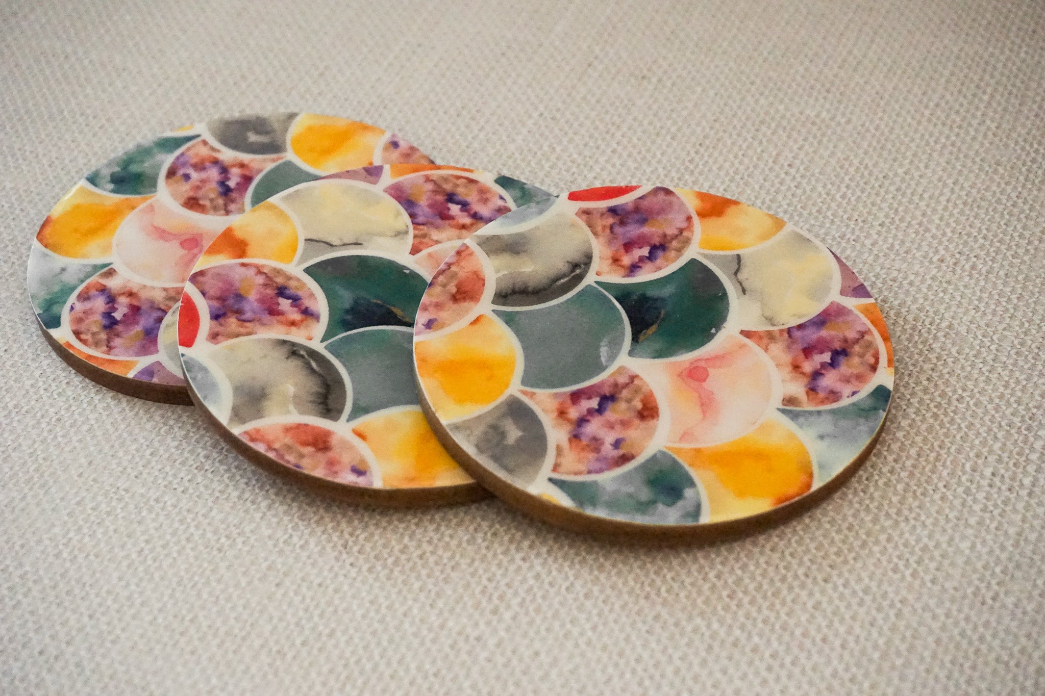 Seashell Coasters | Set of 4