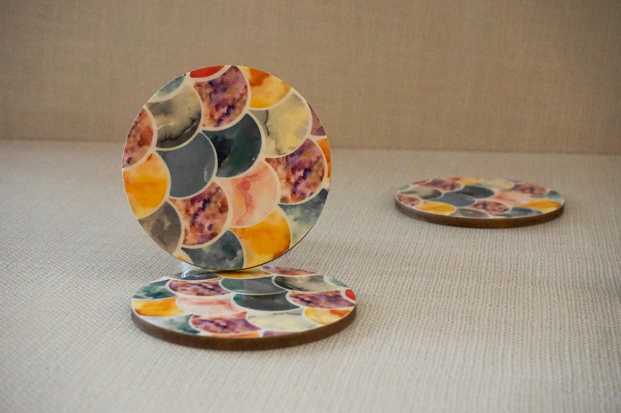 Seashell Coasters | Set of 4