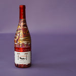 Same'ach V'Tov Lev | Hand Painted  Bottle