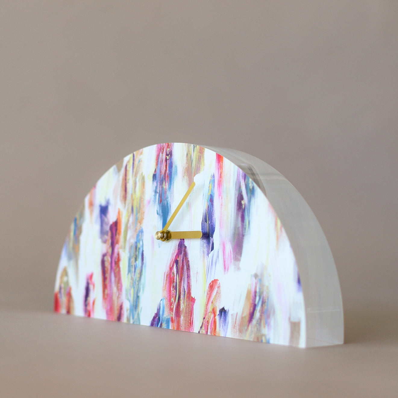 One Heart Decorative Clock