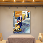 Hasidic Guitar | Sukkah Print