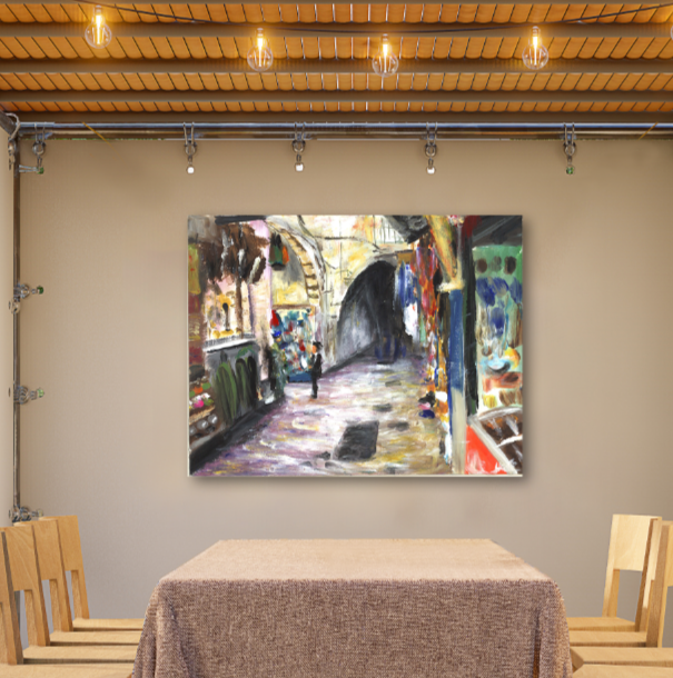 The Shuk | Sukkah Print