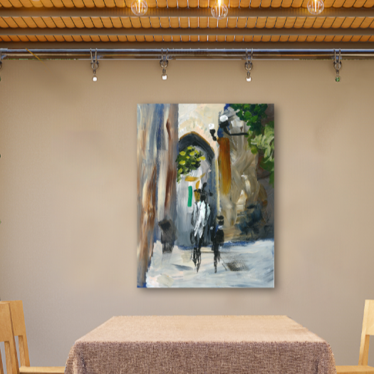 The Walk | Sukkah Print