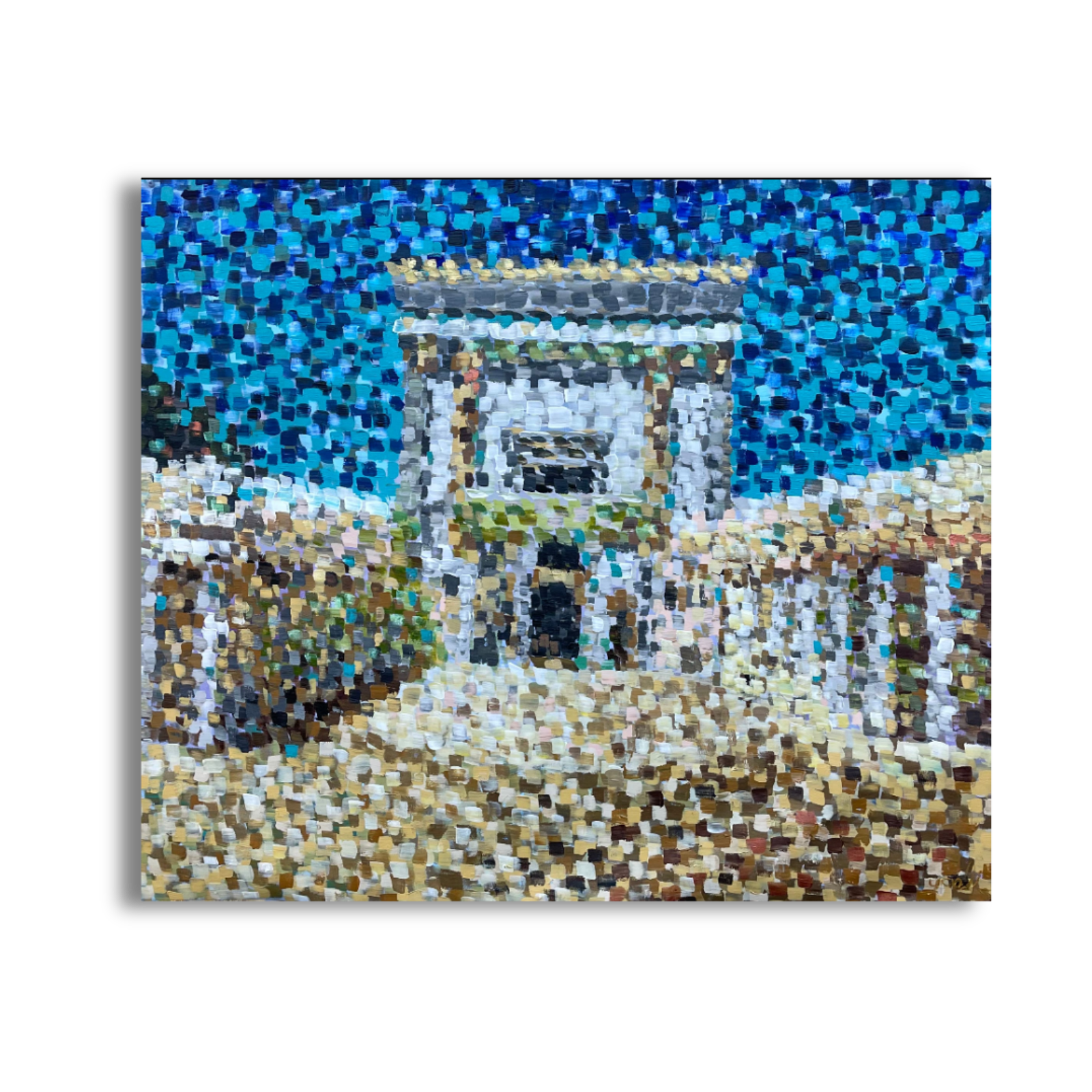 Bais Hamikdash in Mosaic