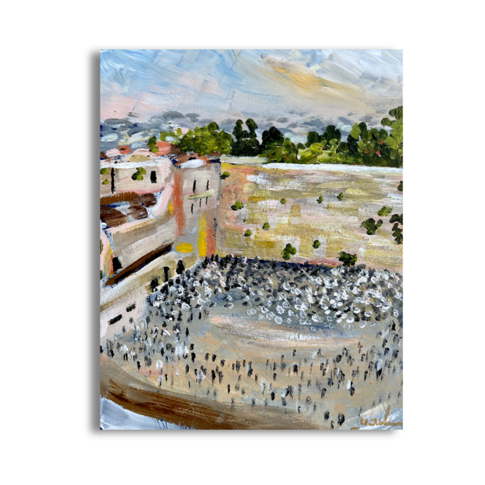 Sunlight at the Kotel