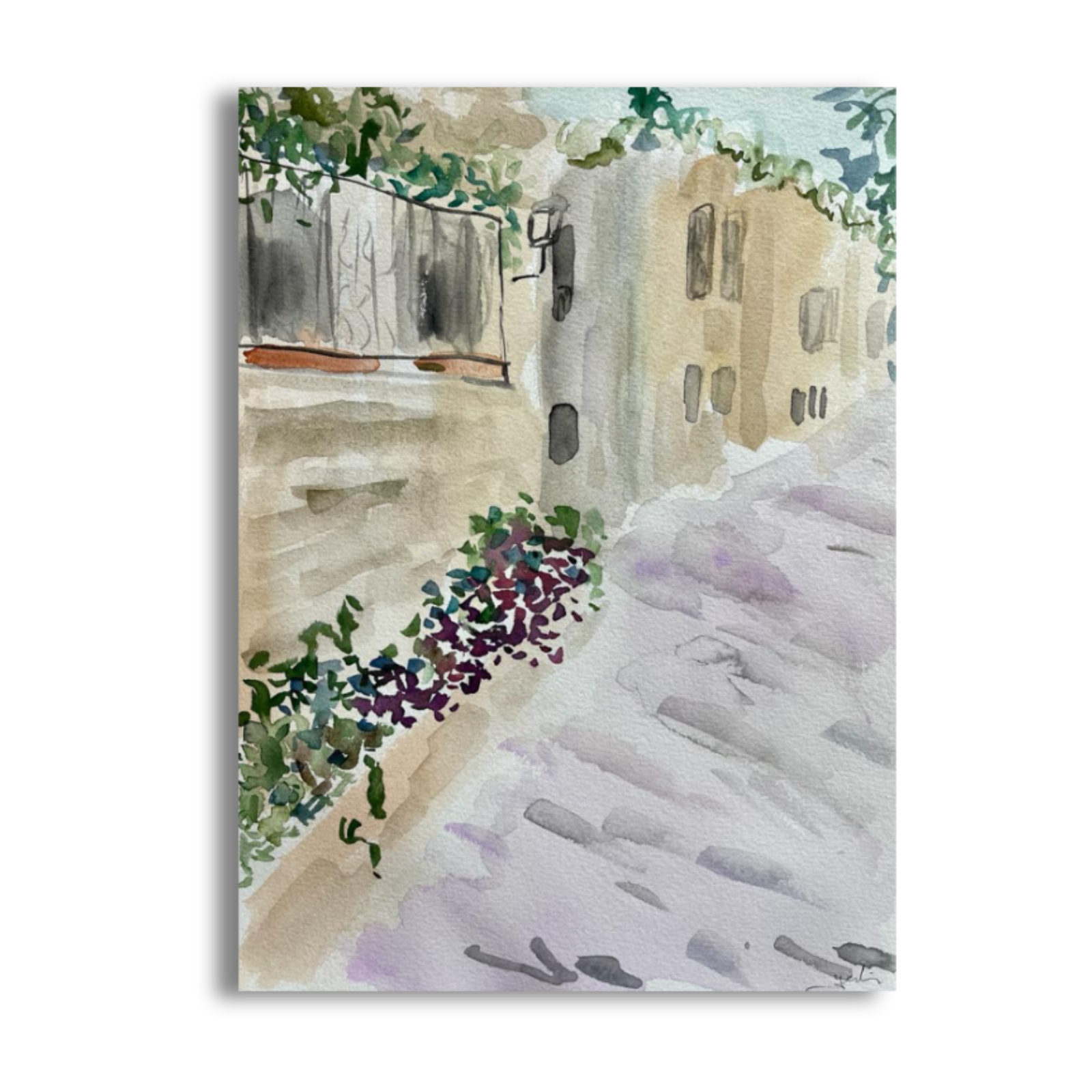 Peaceful morning in Yemin Moshe