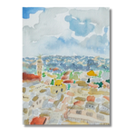 Far View Jerusalem | Mini Watercolor