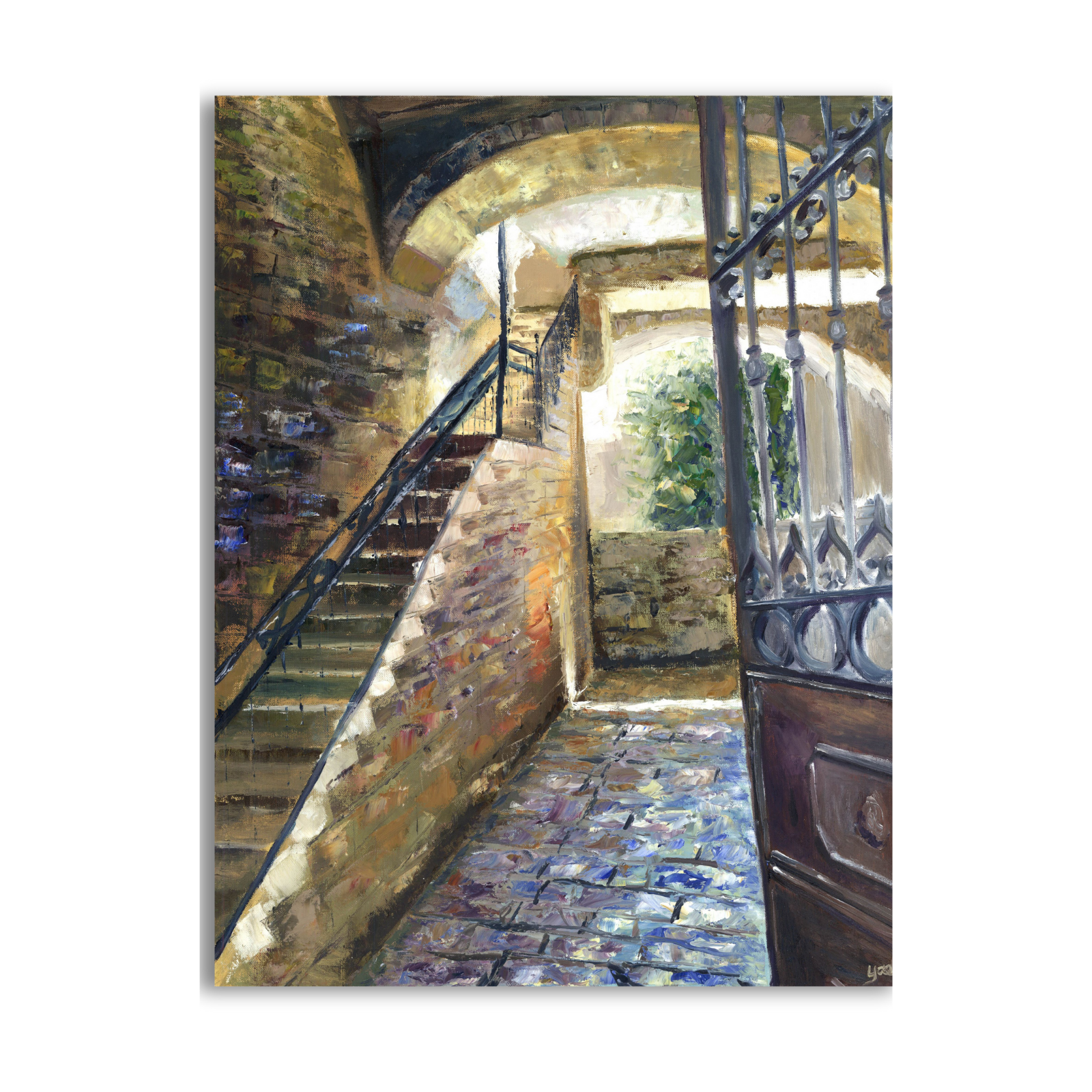 Staircase painting