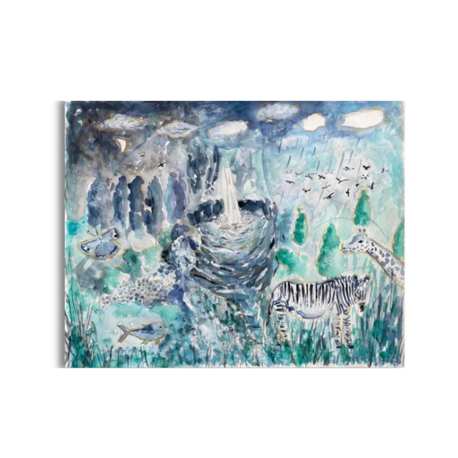 Bereishis Greens and blues