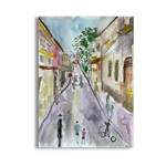 Watercolor Geula painting