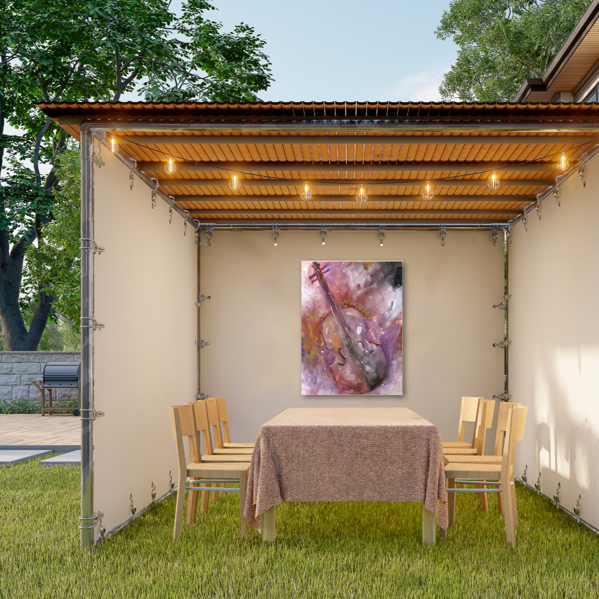 Visamachta B'Chagecha | Sukkah Print