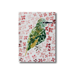 Bird Pink Background Mini Watercolor