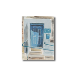 Light Blue Door  Watercolor