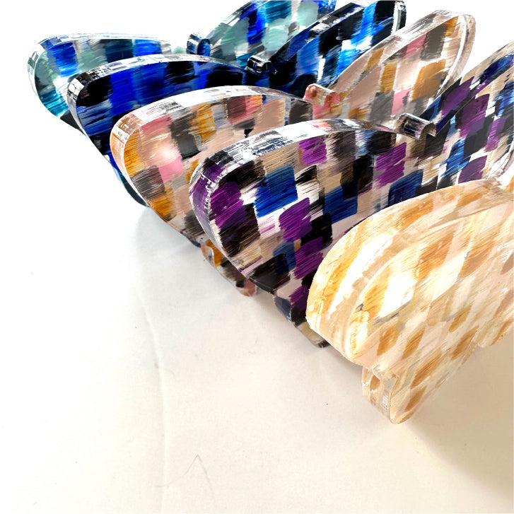 Owl Butterfly Acrylic Sculpture