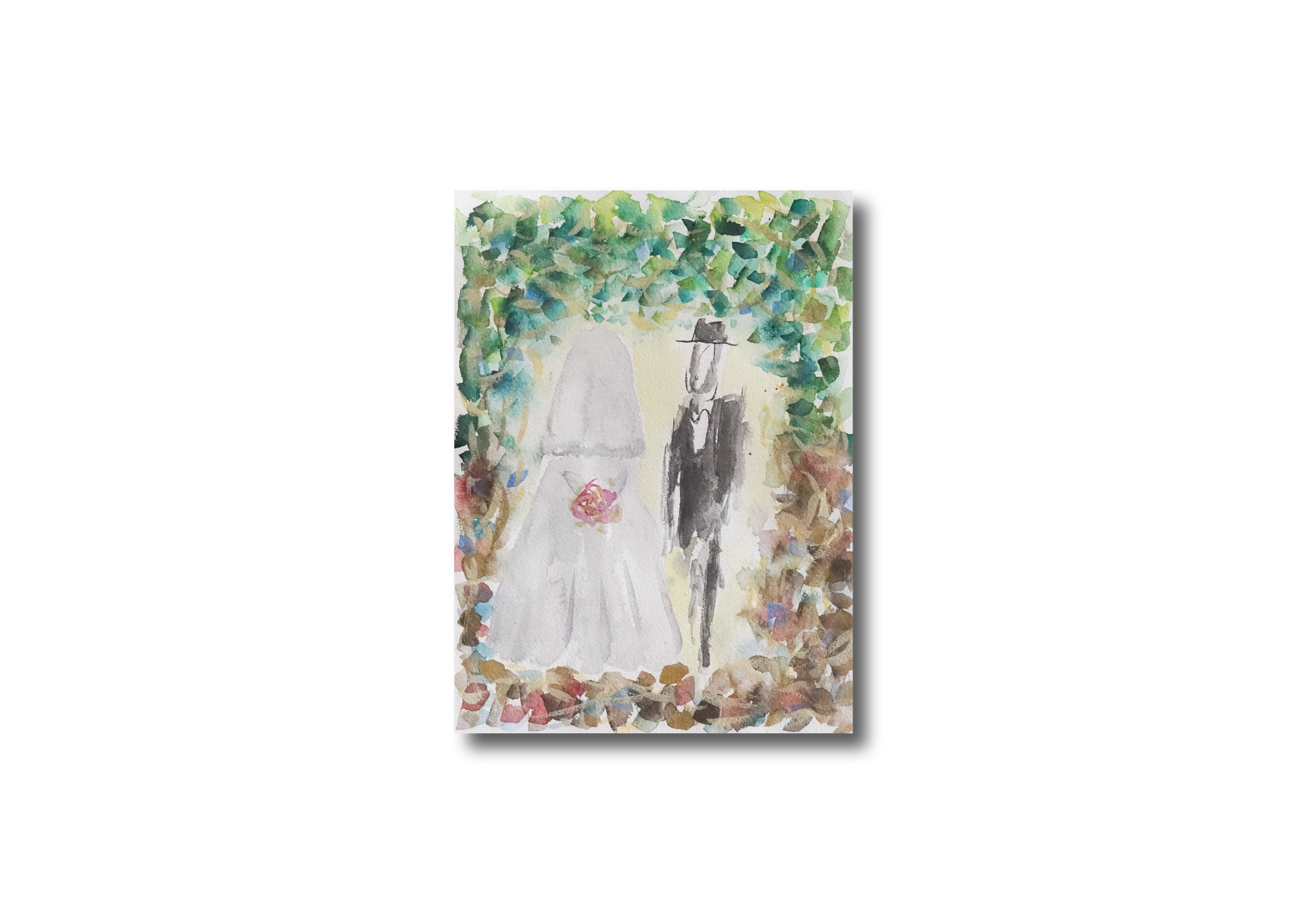 Chuppah Watercolor