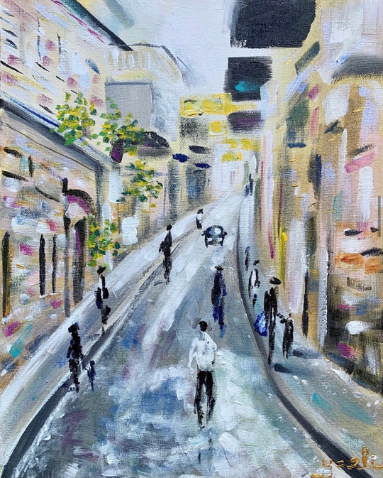 Walking in Meah Shaarim