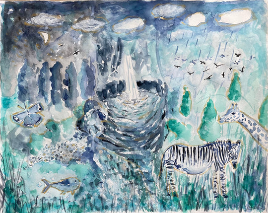 Bereishis Greens and blues