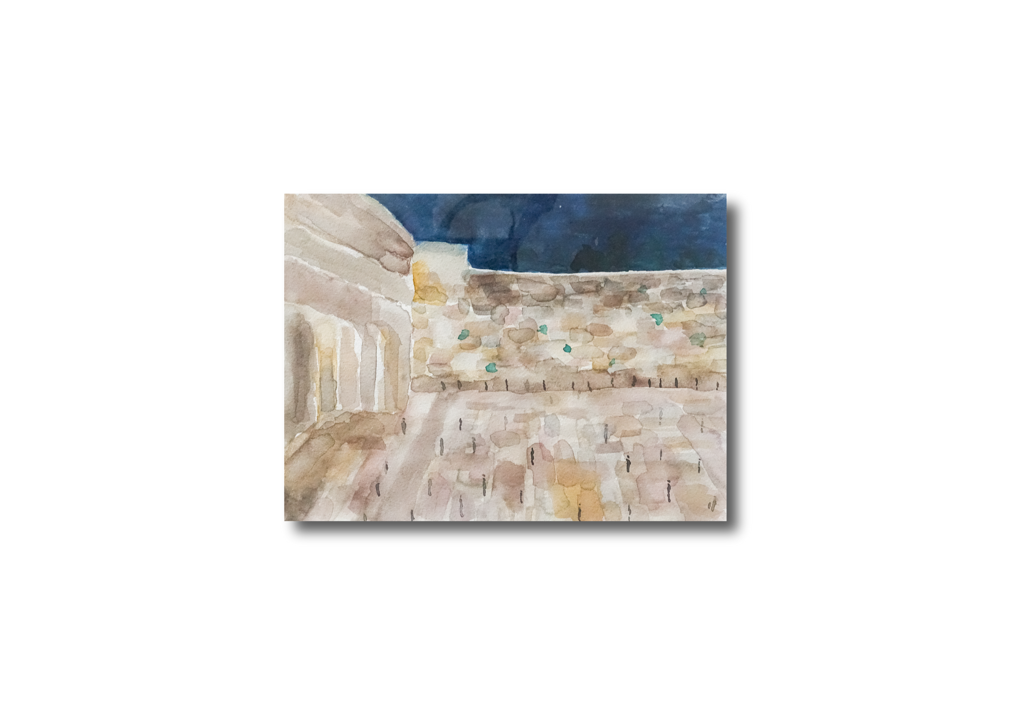 Kotel Watercolor