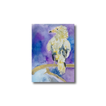 Bird Purple Background Mini Watercolor