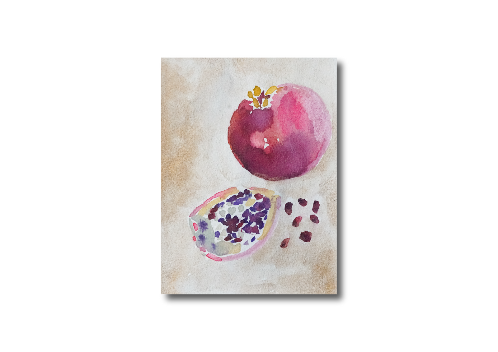 Rimonim Mini Watercolor