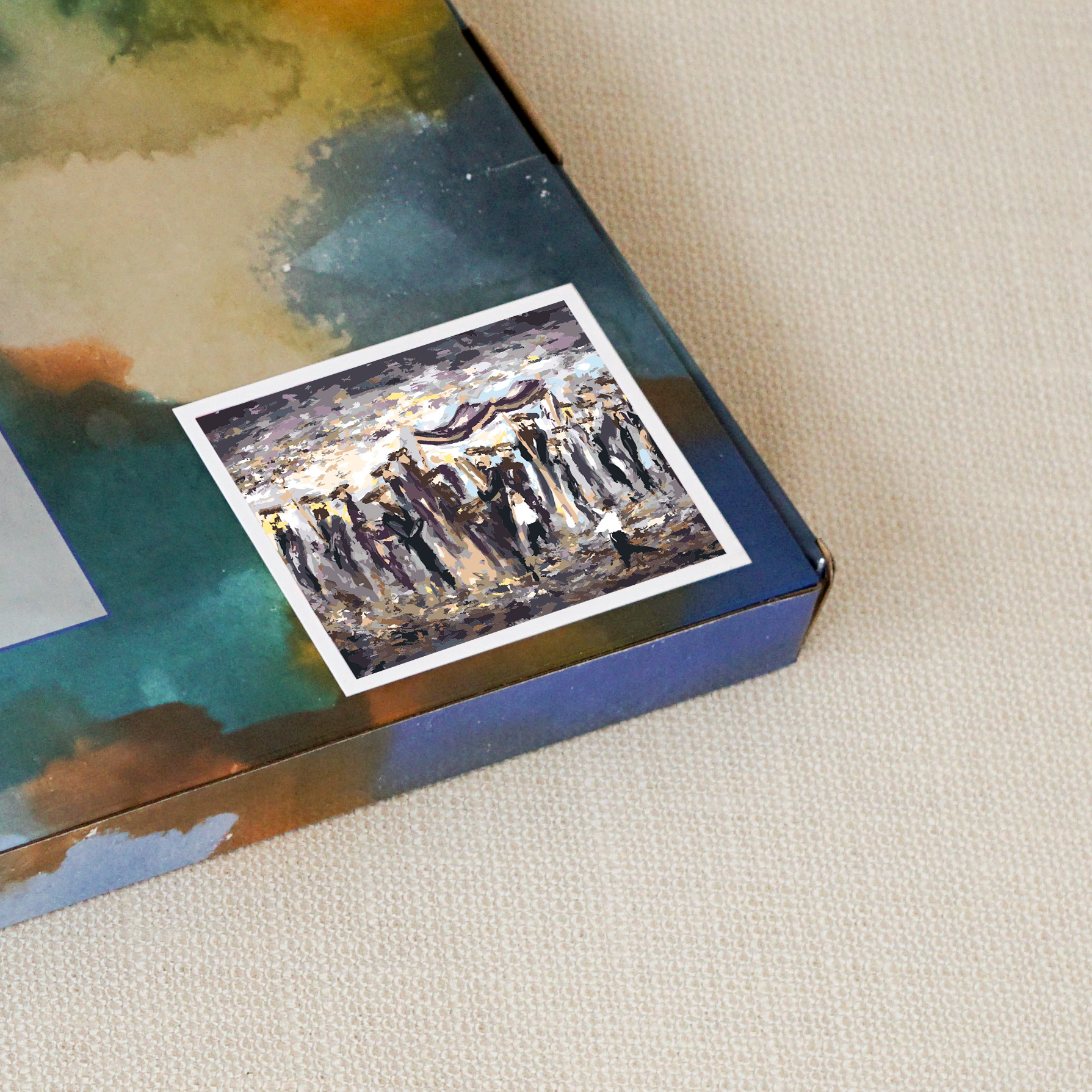 ATELIER | Torah Dancing Paint by Number