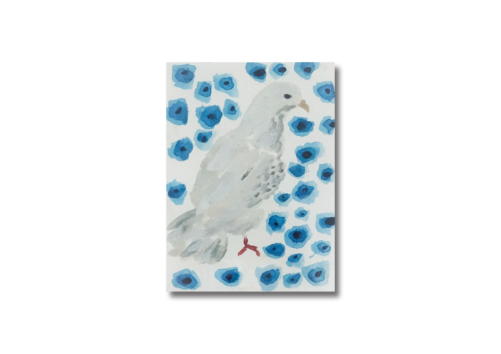 Dove Mini Watercolor