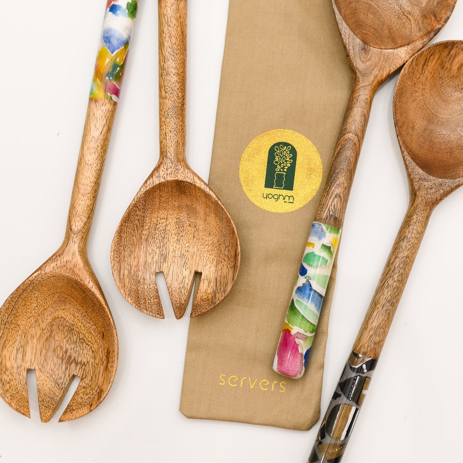 Salad Spoons | Polychrome