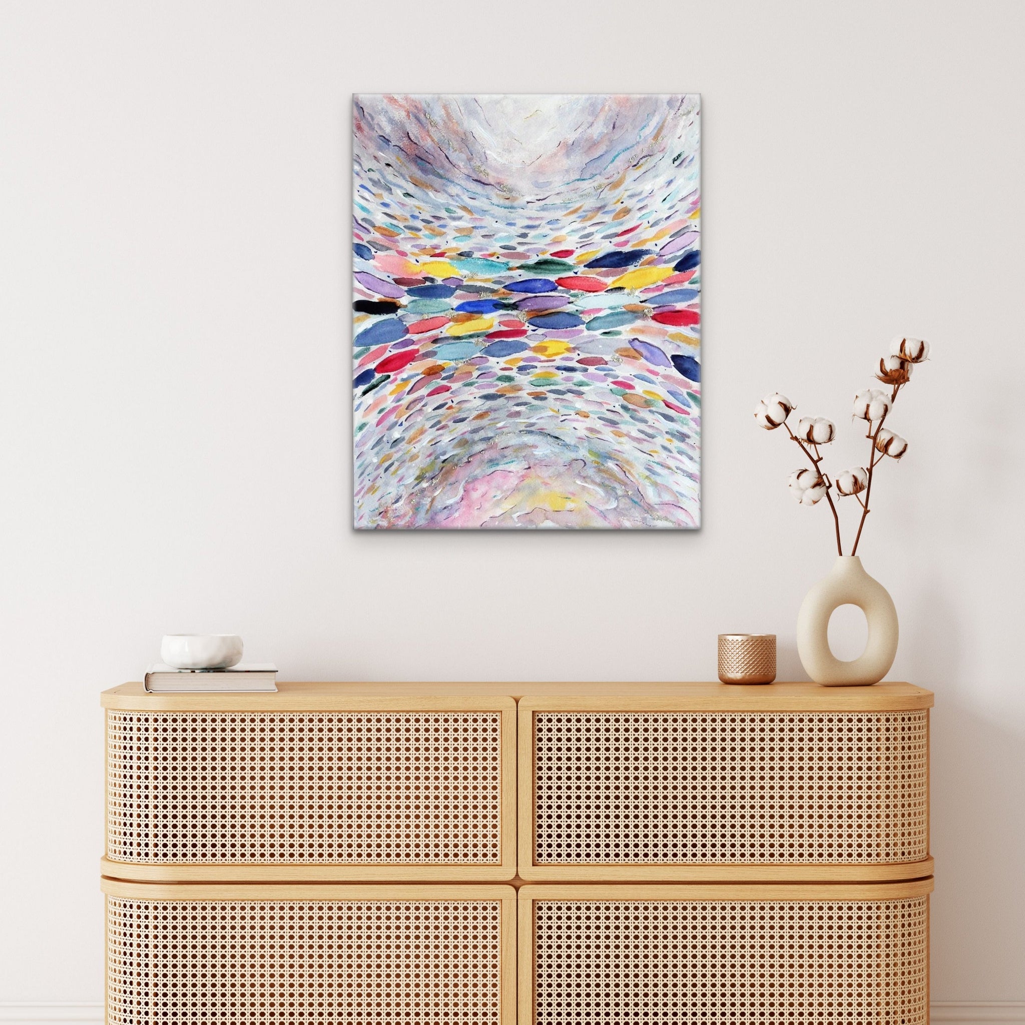 Pink in Unity | Watercolor Print