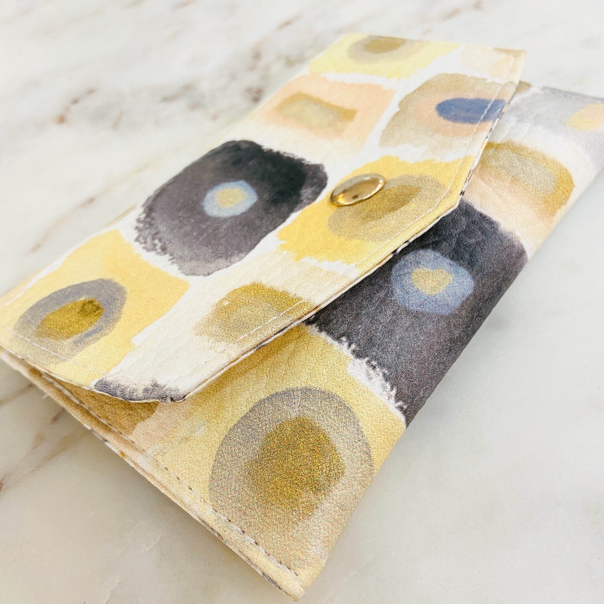 Printed Leatherette Coin Pouch